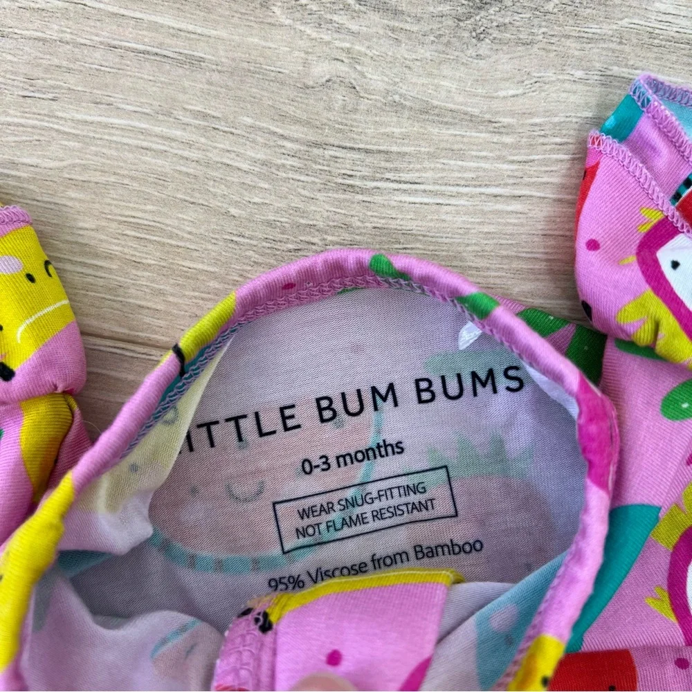 Bums & Roses Little Bum Bums Fruit Sleeveless Ruffle Romper